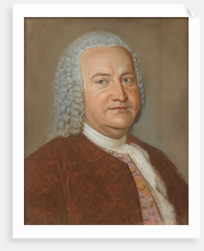 Portrait of Johann Sebastian Bach, ca 1730 by Anonymous