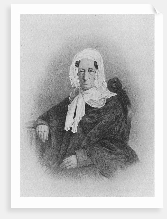 Sara Levy, born Itzig, c. 1850 by Anonymous