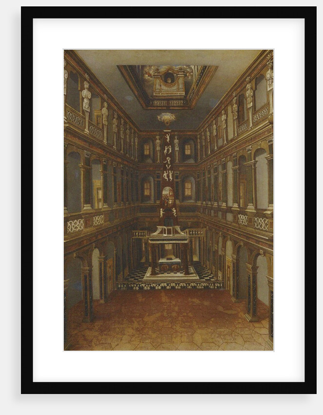 Schlosskirche (court chapel), called the Himmelsburg, with an organ by Anonymous
