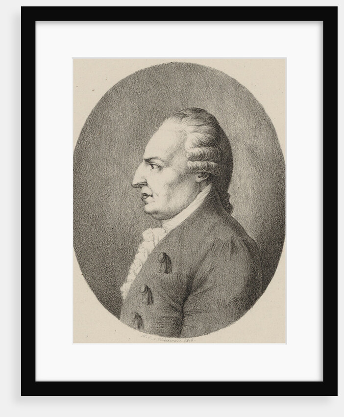 Portrait of Johann Christian Bach, 1816 by Anonymous
