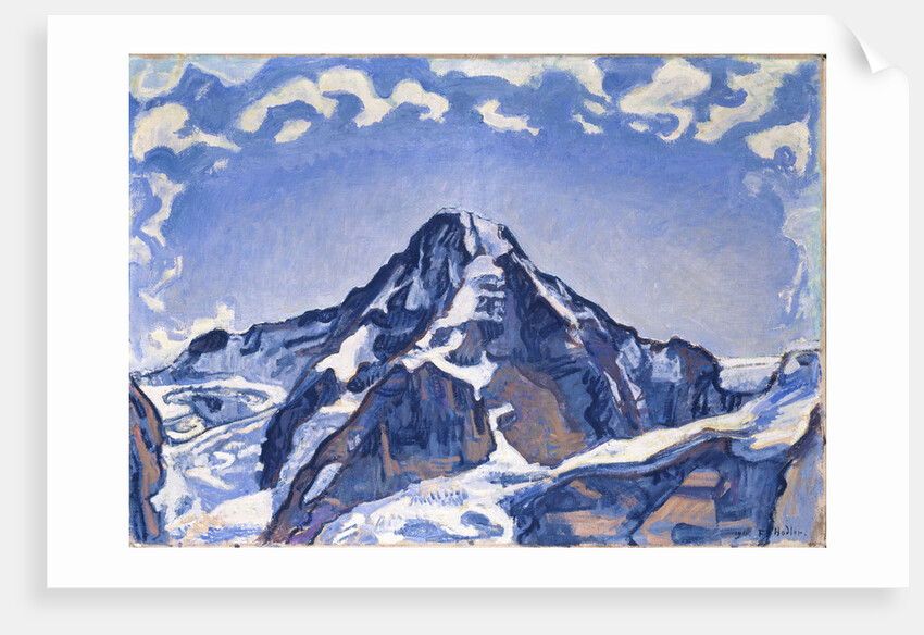 The Mönch with clouds, 1911 by Anonymous