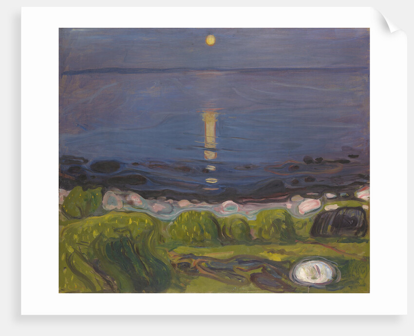 Summer night on the beach, 1902-1903 by Anonymous