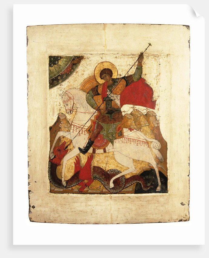 Saint George and the Dragon, Early16th cen by Anonymous