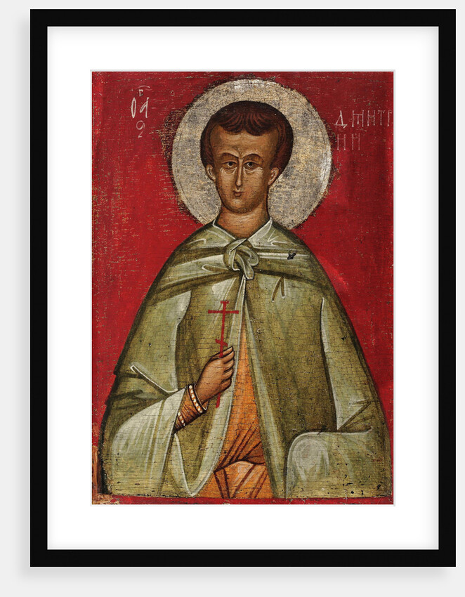 Saint Demetrius of Thessaloniki, 15th century by Anonymous
