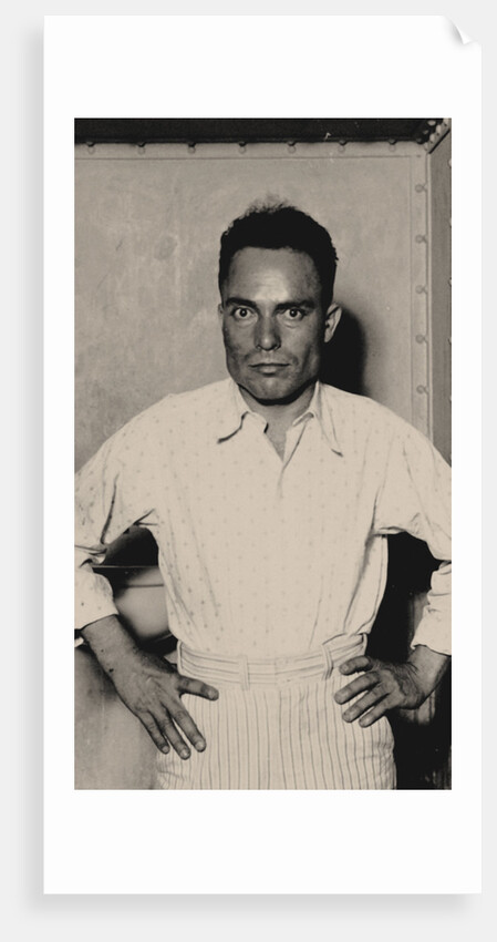 Assassin Giuseppe Zangara in a Miami jail, 1933 by Anonymous