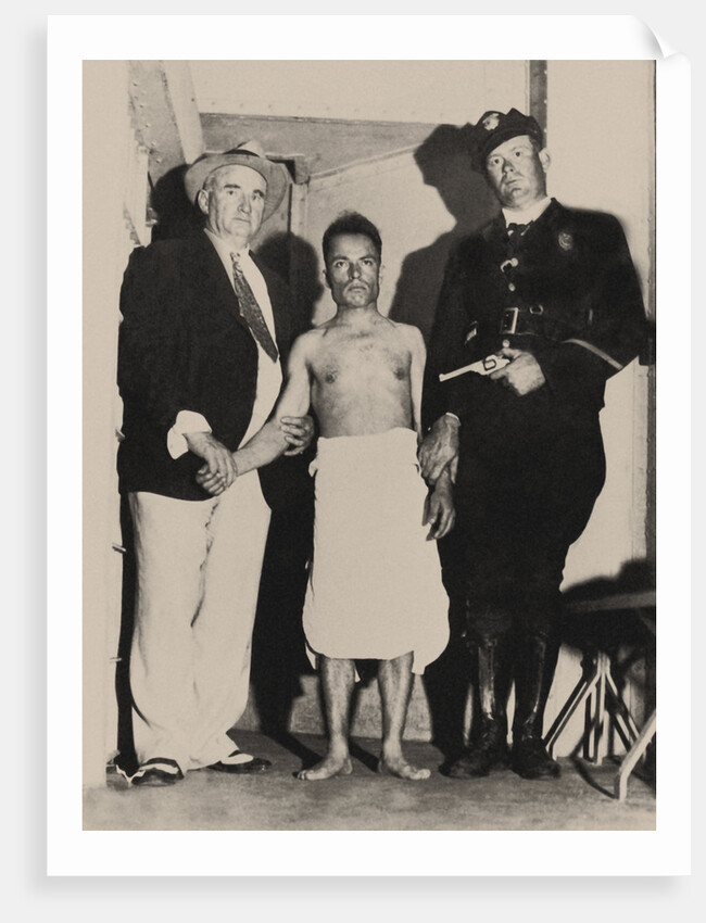 Giuseppe Zangara Arrested In Miami, 1933 by Anonymous