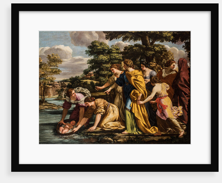 The Finding of Moses, 17th century by Anonymous
