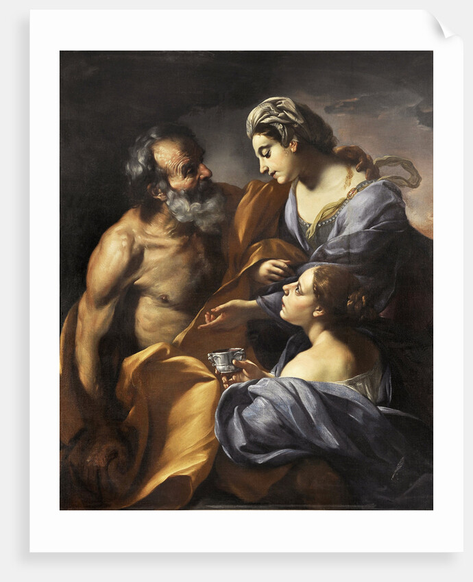 Lot and his Daughters, 1685 by Anonymous