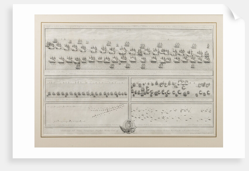 The naval Battle of Hogland on 17 July 1788, Late 18th cent by Anonymous