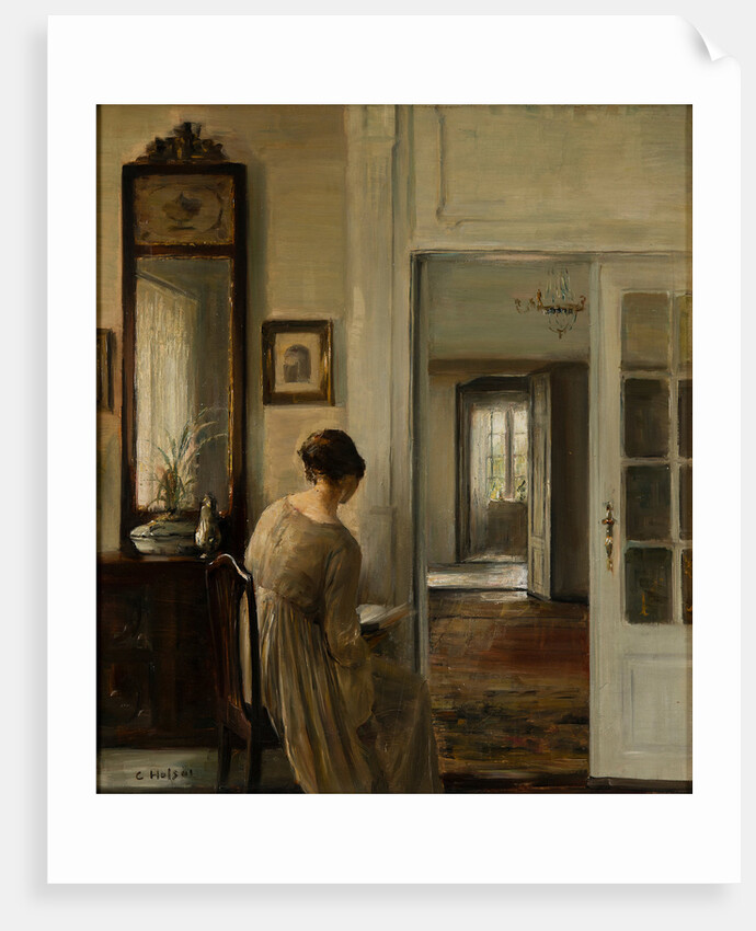 Reading. The Painters Wife by Anonymous