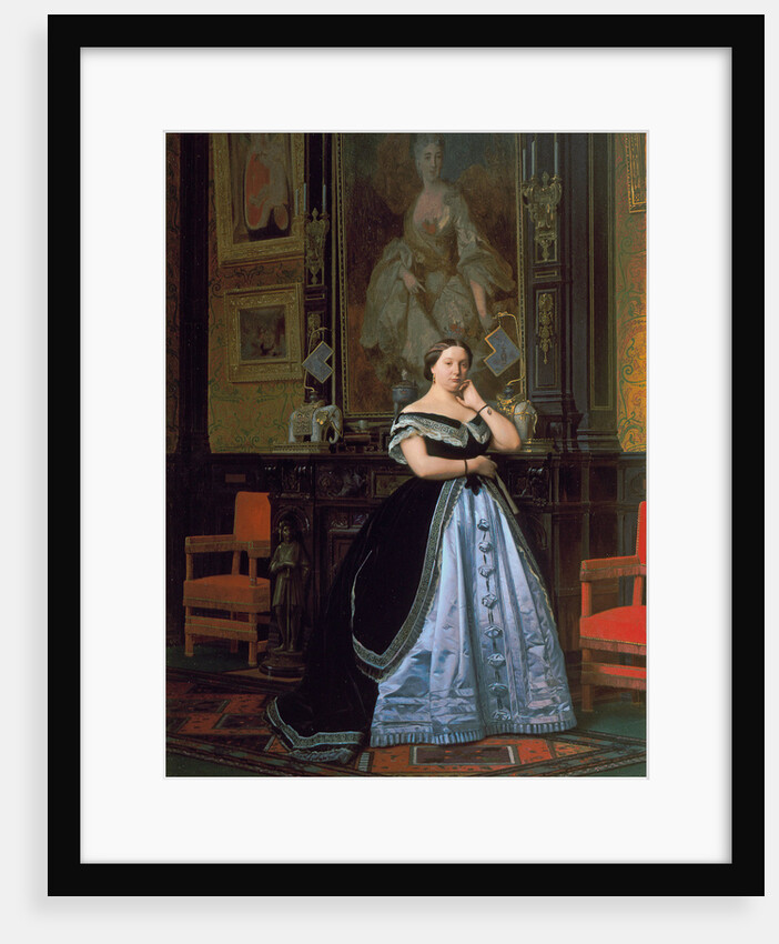 Baroness Charlotte de Rothschild, 1866 by Anonymous