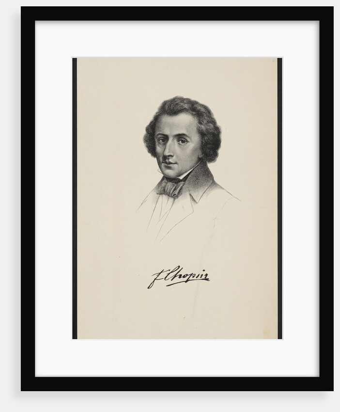 Portrait of Frédéric Chopin by Anonymous