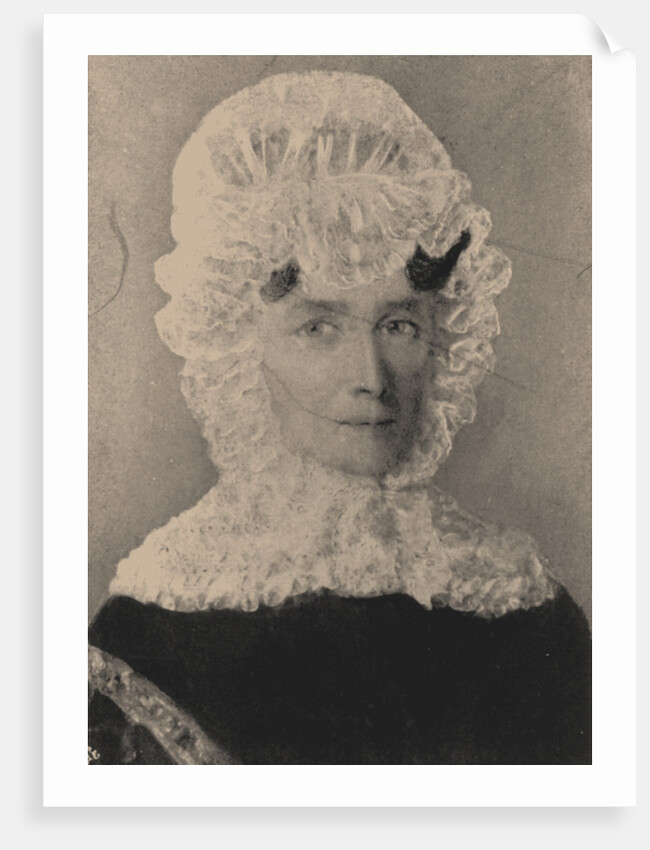 Portrait of Justyna Chopin, née Krzyzanowska (1782&#82081861), the Composers Mother, 1829 by Anonymous