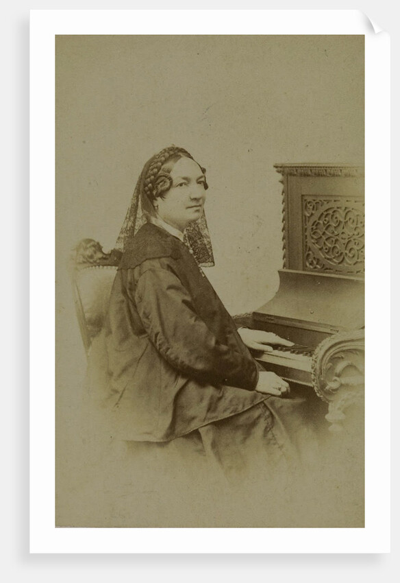 Portrait of Maria Wodzinska, 1860s by Anonymous