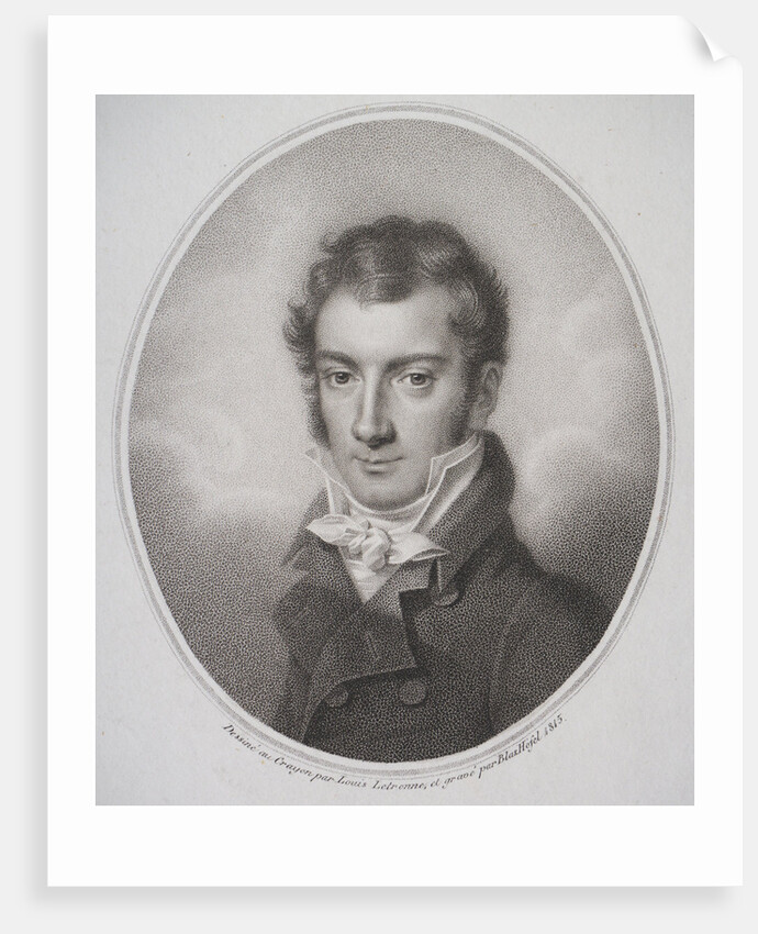 Portrait of Josef Mayseder, 1815 by Anonymous