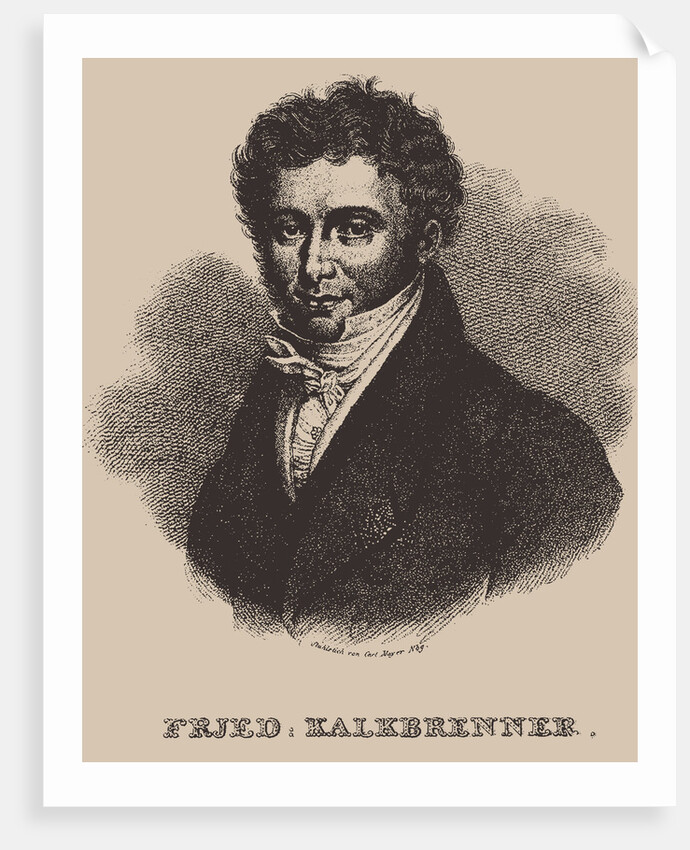 Portrait of Friedrich Kalkbrenner by Anonymous