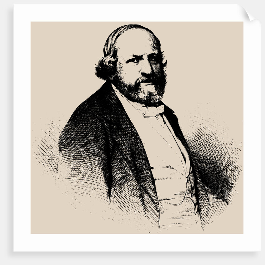 Portrait of Ferdinand von Hiller, 1865 by Anonymous