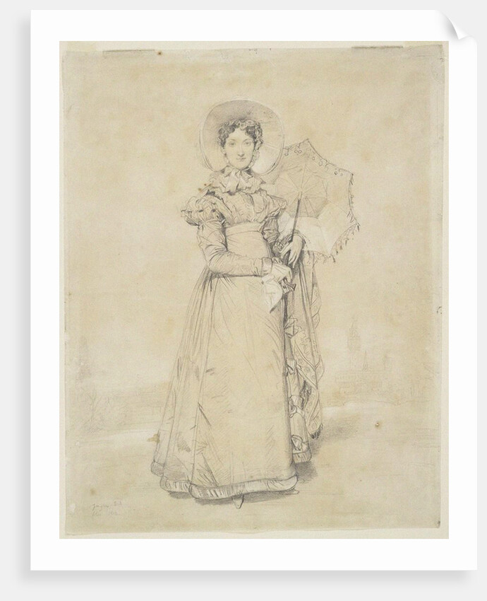 Portrait of Countess Thérèse Apponyi, née von Nogarola, 1823 by Anonymous