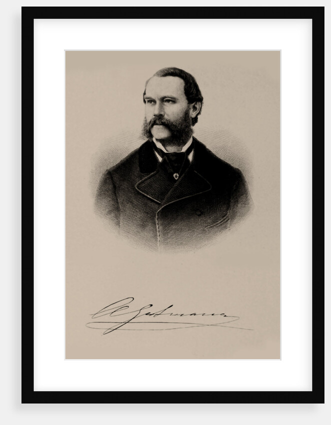 Portrait of Adolf Wilhelm Gutmann, ca 1860 by Anonymous