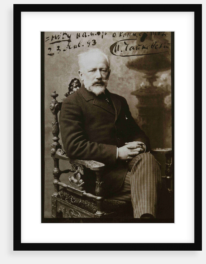 Pyotr Ilyich Tchaikovsky in Odessa, 1893 by Anonymous