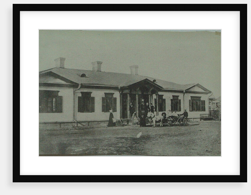 The House of Pyotr Ilyich Tchaikovsky in Kamenka, where he worked in 1860-1870s, 1870s by Anonymous
