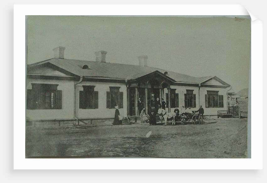 The House of Pyotr Ilyich Tchaikovsky in Kamenka, where he worked in 1860-1870s, 1870s by Anonymous