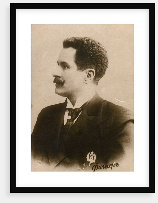 Portrait of the singer Nikolay Nikolayevich Figner, 1890s by Anonymous