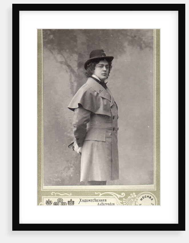 Leonid Sobinov as Lensky in opera Eugene Onegin by Pyotr Tchaikovsky, 1900s by Anonymous