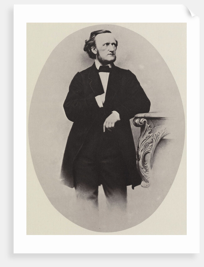 Portrait of the Composer Richard Wagner, 1864 by Anonymous