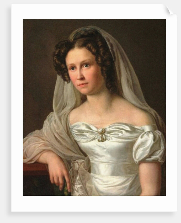 Rosalie Wagner, the oldest sister of Richard Wagner, at the age of 23 years, 1826 by Anonymous