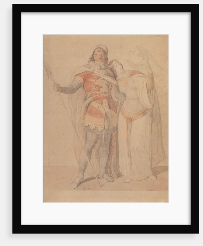 Siegfried and Kriemhild, c. 1831 by Anonymous