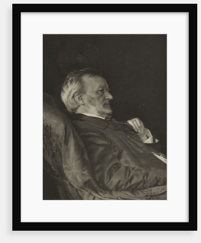 Portrait of the composer Richard Wagner (the last picture taken from life), 1883 by Anonymous