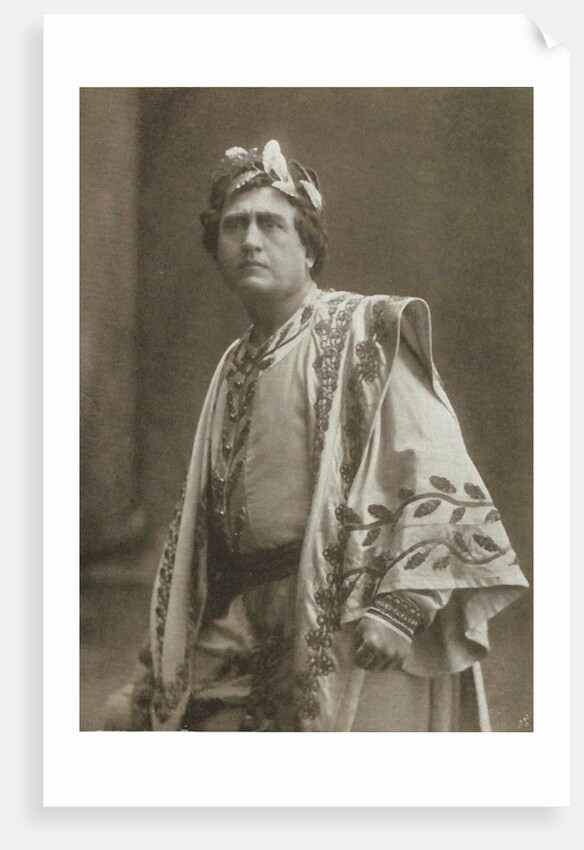 Wilhelm Grüning as Rienzi in Opera Rienzi by Richard Wagner, Berlin, 1907 by Anonymous