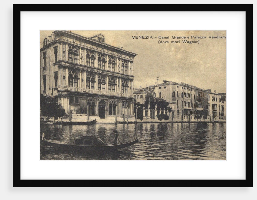 Palazzo Vendramin Calergi in Venice, 1880s by Anonymous