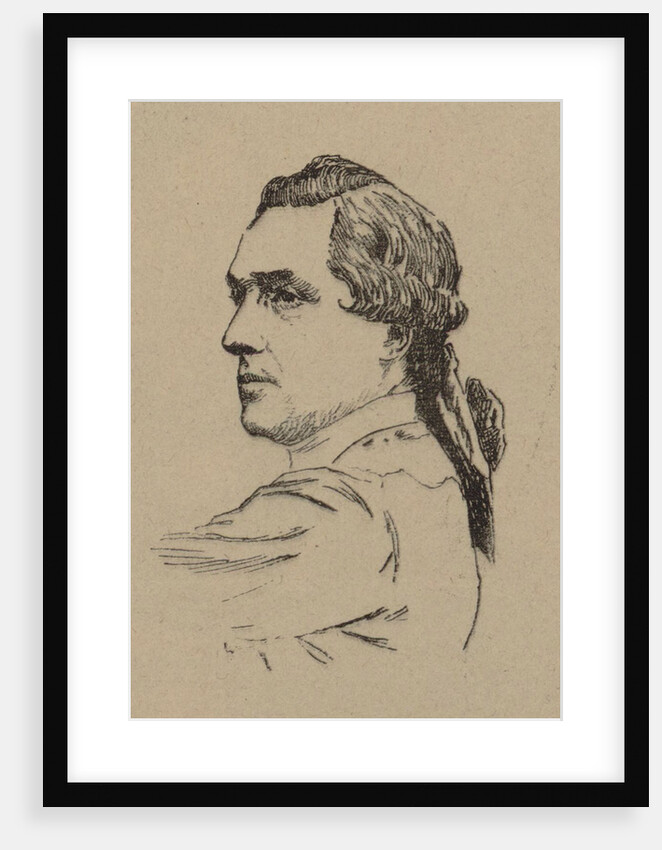 Marius Petipa Portrait from the Program to Oper Tannhäuser by Richard Wagner. Paris, Thé by Anonymous