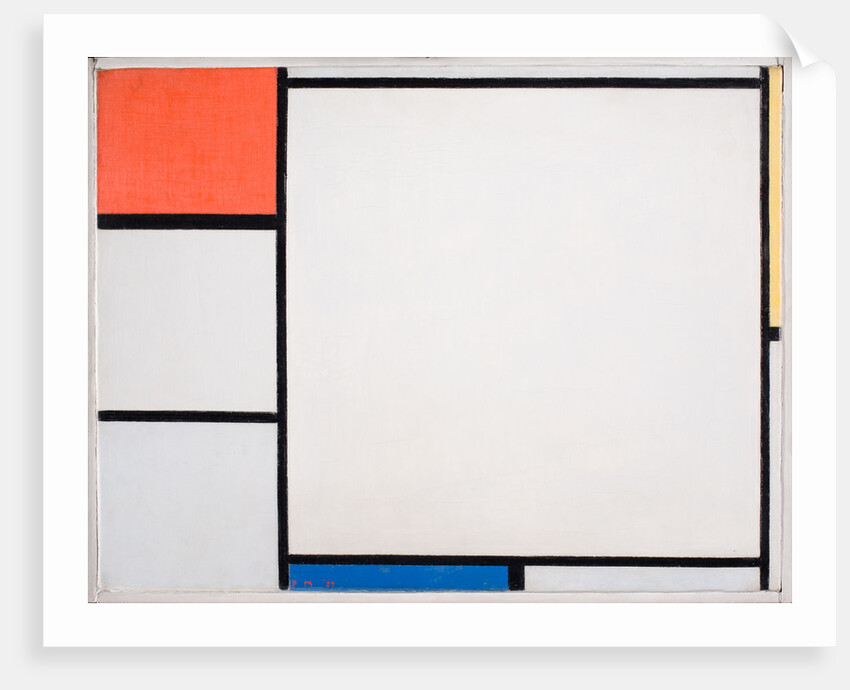 Composition with red, yellow and blue, 1928 by Anonymous