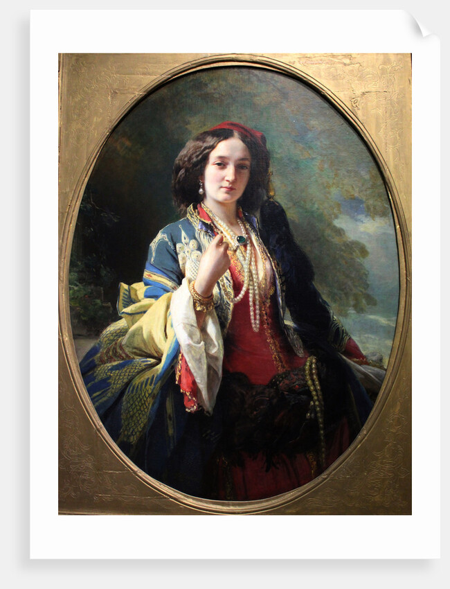 Portrait of Countess Katarzyna Potocka, née Branicka, 1854 by Anonymous