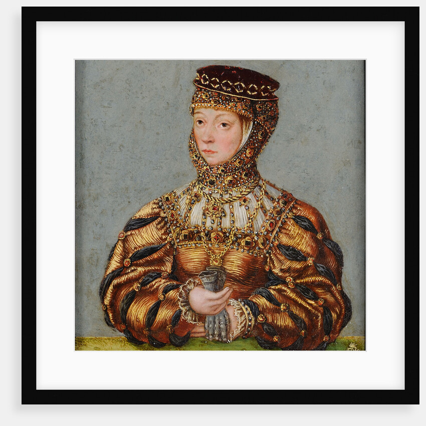 Portrait of Barbara Radziwill, Queen of Poland and Grand Duchess of Lithuania, c. 1565 by Anonymous