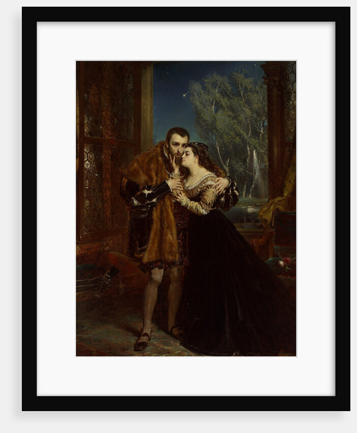 King Sigismund II Augustus and Barbara Radziwill at the court in Vilnius, 1867 by Anonymous