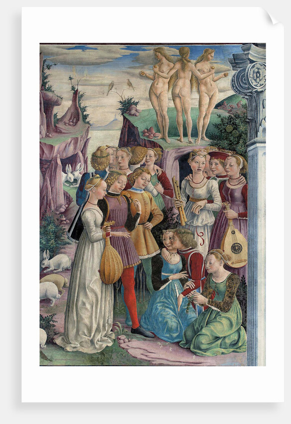 Allegory of March: Triumph of Venus, 1468-1470 by Anonymous
