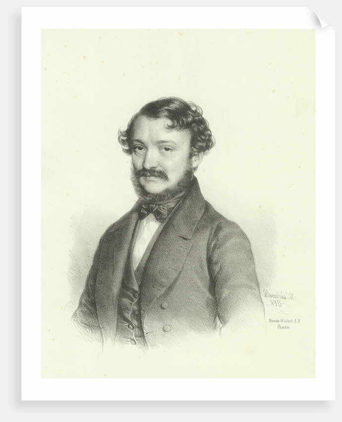 Portrait of Ferenc Erkel, 1845 by Anonymous