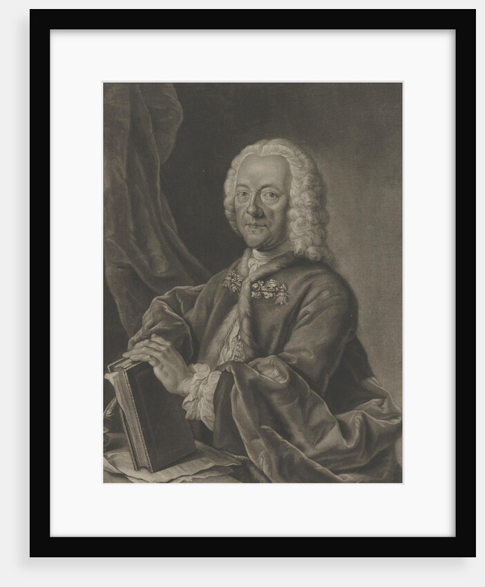 Portrait of Georg Philipp Telemann, 1750 by Anonymous