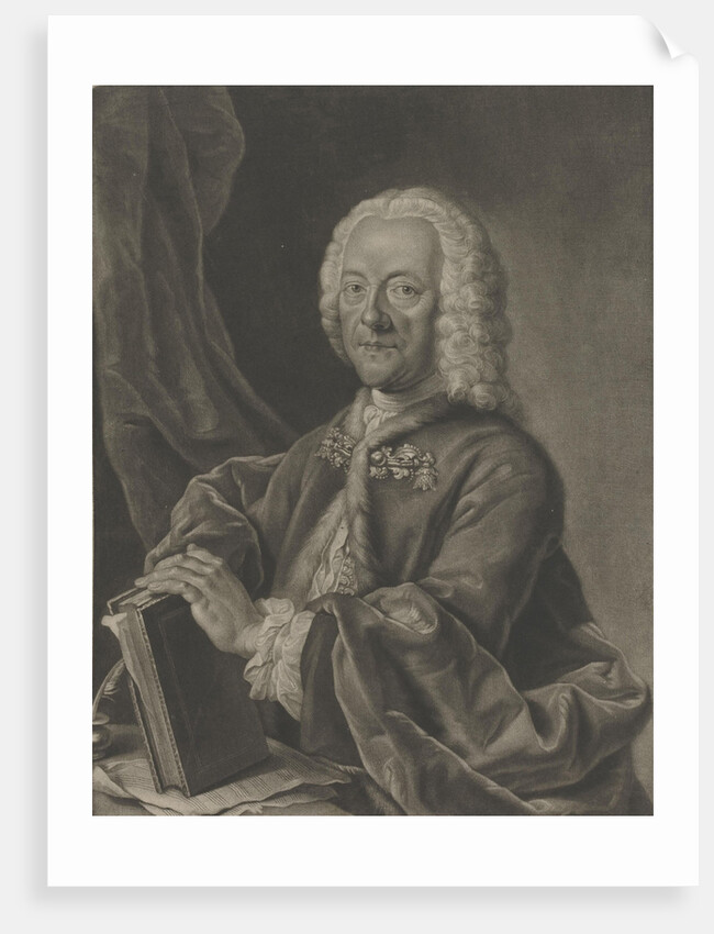 Portrait of Georg Philipp Telemann, 1750 by Anonymous