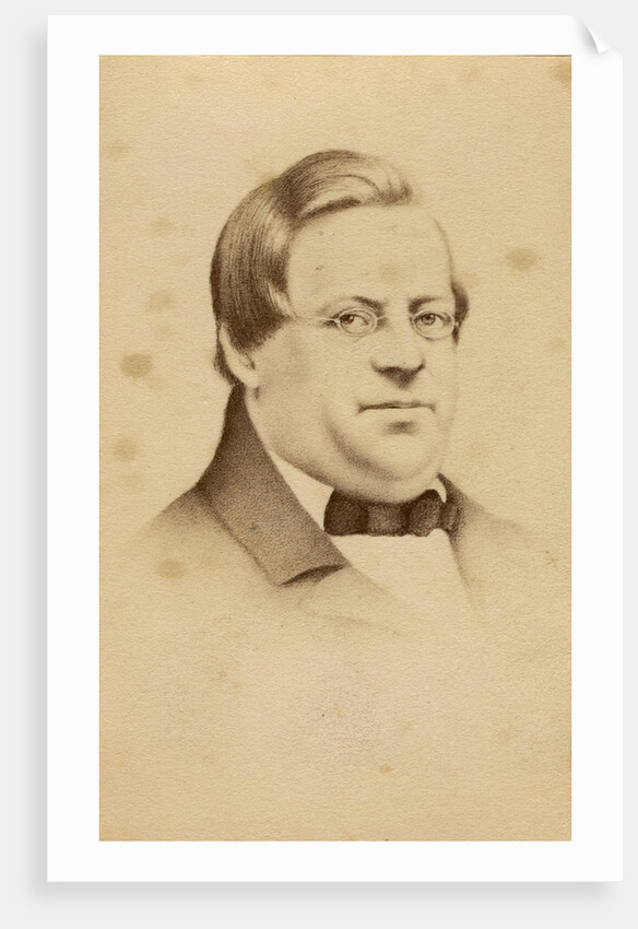 Portrait of Heinrich Marschner, Early 1860s by Anonymous