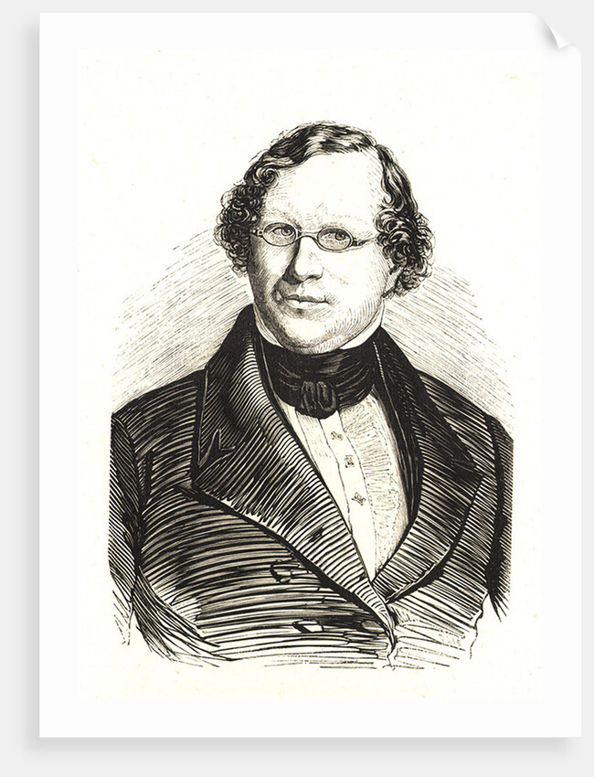 Portrait of Bernhard Molique, 1830s by Anonymous