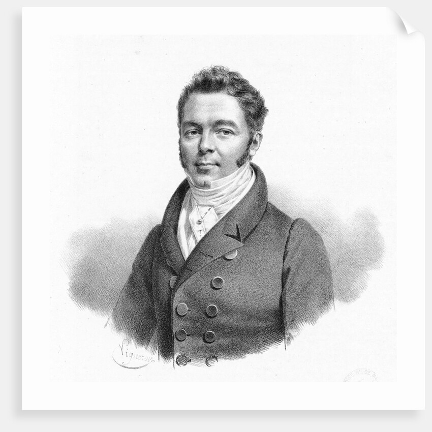 Portrait of George Onslow, 1834 by Anonymous