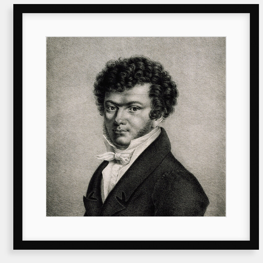 Portrait of Ferdinand Ries, ca 1820 by Anonymous