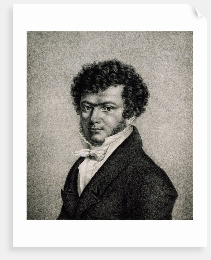 Portrait of Ferdinand Ries, ca 1820 by Anonymous