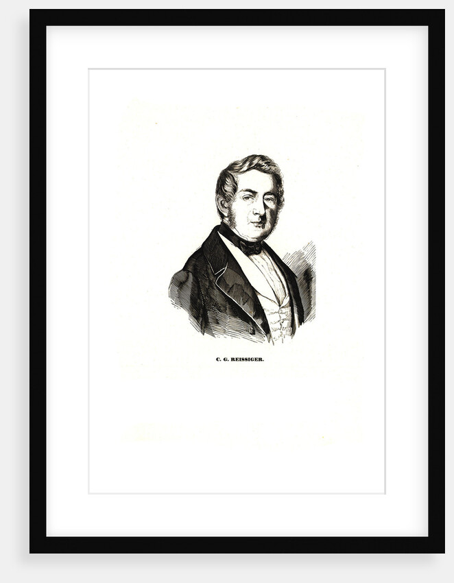Portrait of Carl Gottlieb Reissiger, 1839 by Anonymous