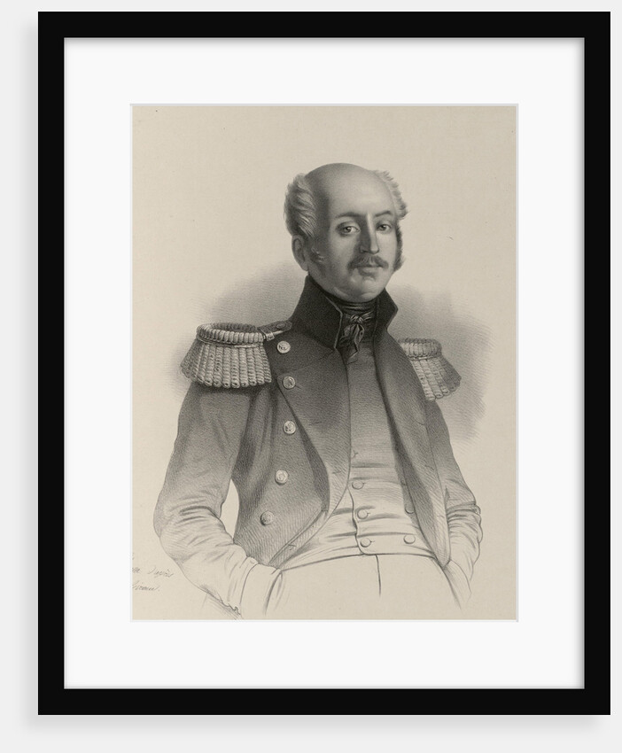 Portrait of Admiral Ferdinand Baron von Wrangel, 1830-1840s by Anonymous